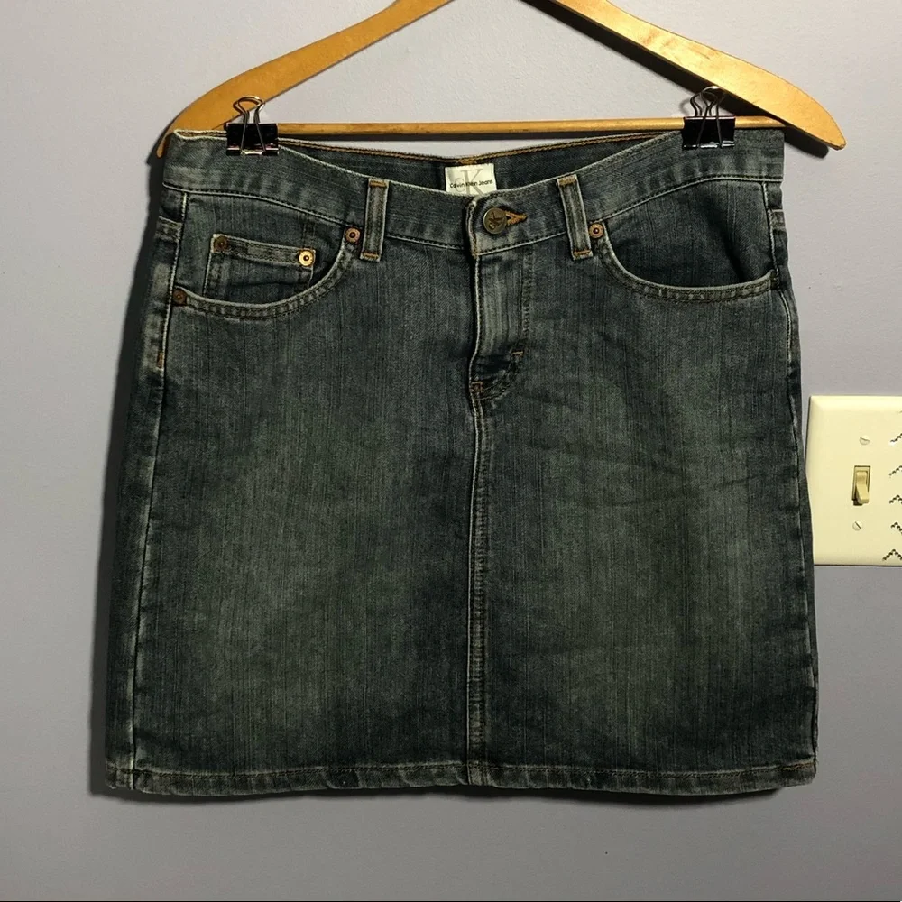 🦋Calvin Klein jean skirt🦋